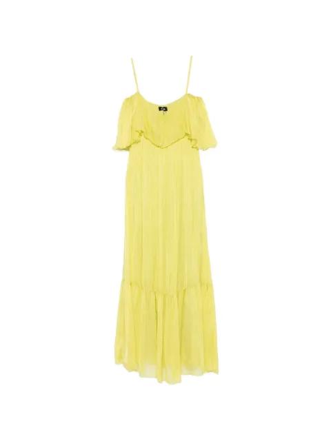 ruffled maxi dress by DIXIE