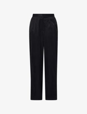 On The Go Wide-Leg Woven Trousers by DJERF AVENUE