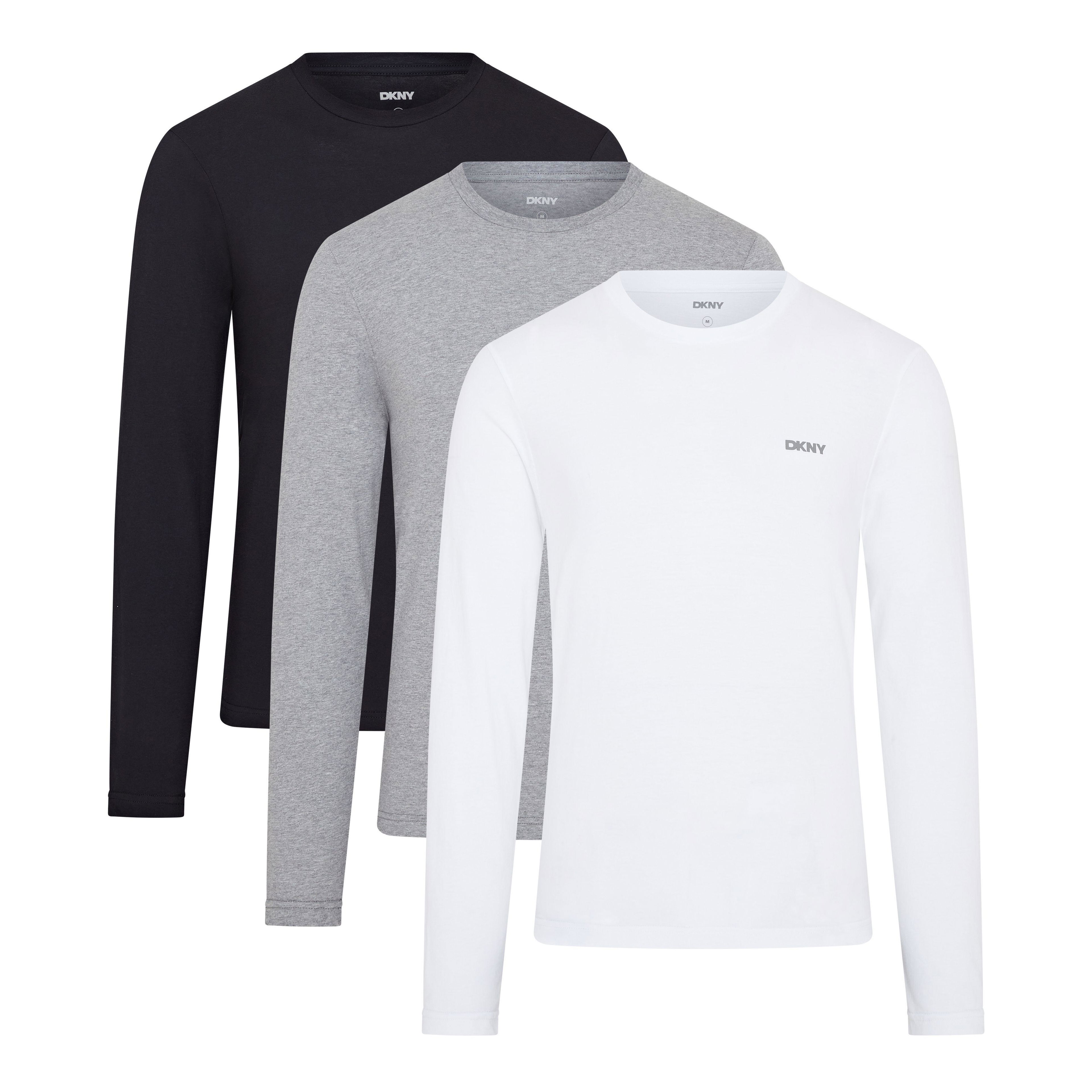 3 pack Warriors Long Sleeve T-Shirts by DKNY