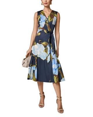 A Line Midi Dress by DKNY