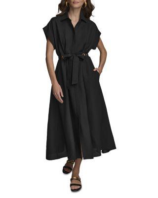 Belted Midi Dress by DKNY