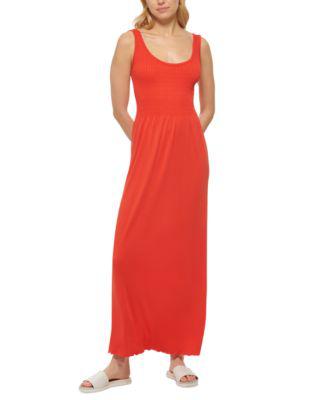 Women's Stitch-Yoke Maxi Dress by DKNY JEANS