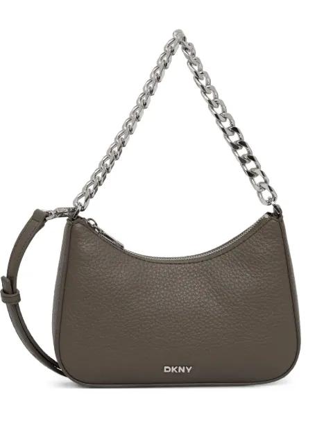Jenna chain-embellished cross body bag by DKNY