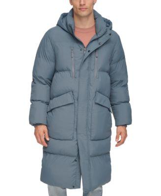 Men's Quilted Hooded Duffle Parka by DKNY