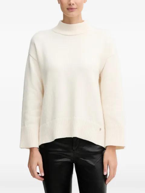 Ribbed high-neck sweater by DKNY