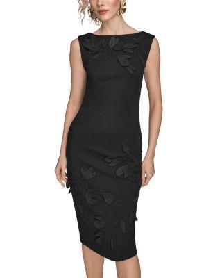 Scuba Crepe Twill Dress by DKNY