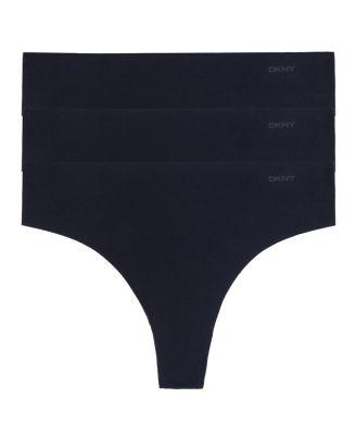 Seamless Litewear Cut Anywhere Thong 3PK by DKNY
