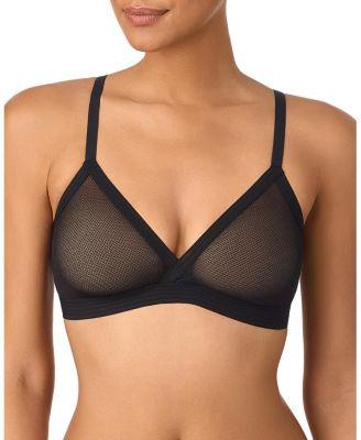 Sheer Stripe Bralette by DKNY