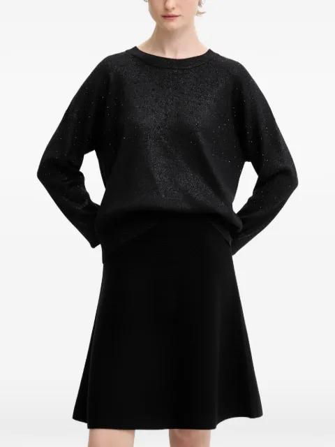 Sparkle Hotfix sweater by DKNY