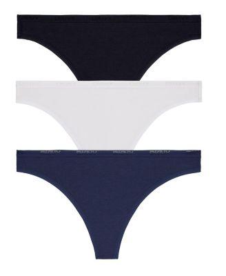 Table Top Cotton Thong 3PK by DKNY