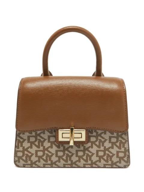 Monogram tote bag by DKNY VINTAGE