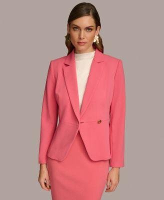 Women's One Button Jacket & Pencil Skirt by DKNY