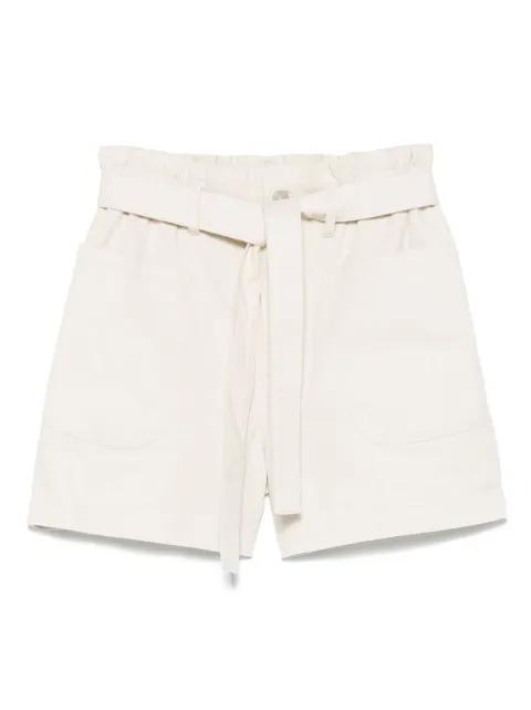 belted shorts by DKNY