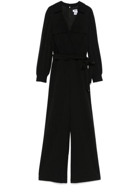 bishop-sleeves jumpsuit by DKNY