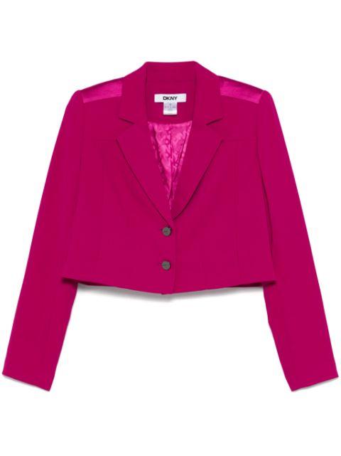 cropped blazer by DKNY