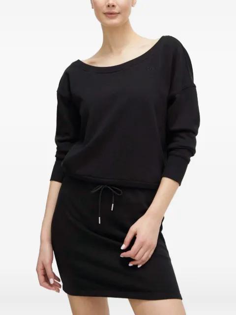 drawstring mini dress by DKNY