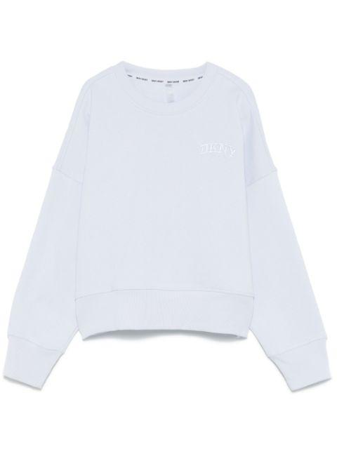 embroidered sweatshirt by DKNY