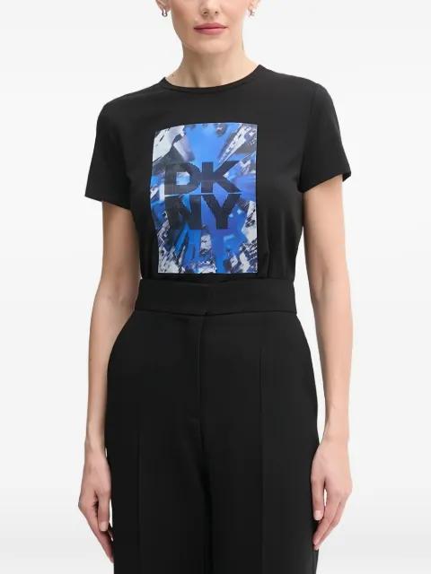 graphic-print T-shirt by DKNY