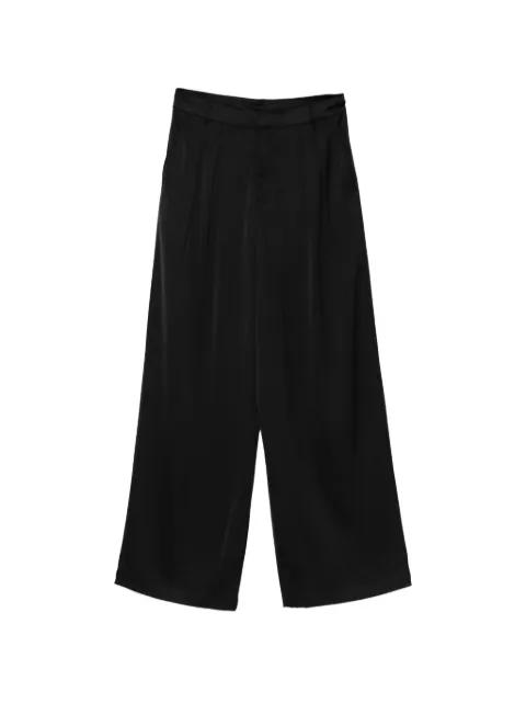 high-rise pleat trousers by DKNY