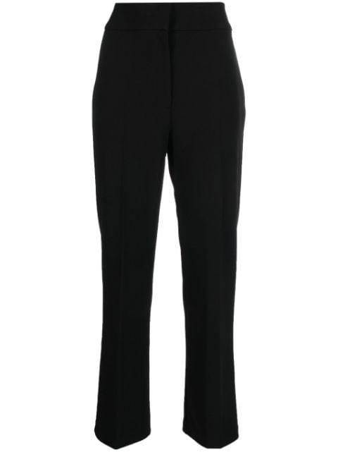 high-waisted cropped trousers by DKNY