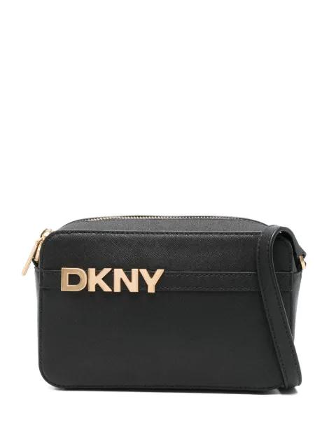 logo-lettering cross body bag by DKNY