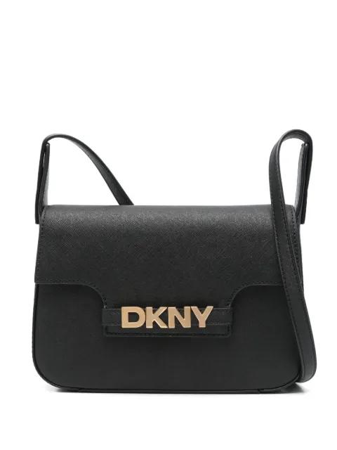 logo-lettering cross body bag by DKNY