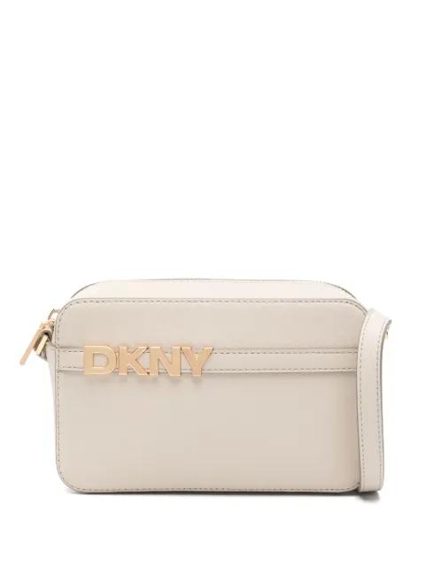 logo-lettering cross body bag by DKNY