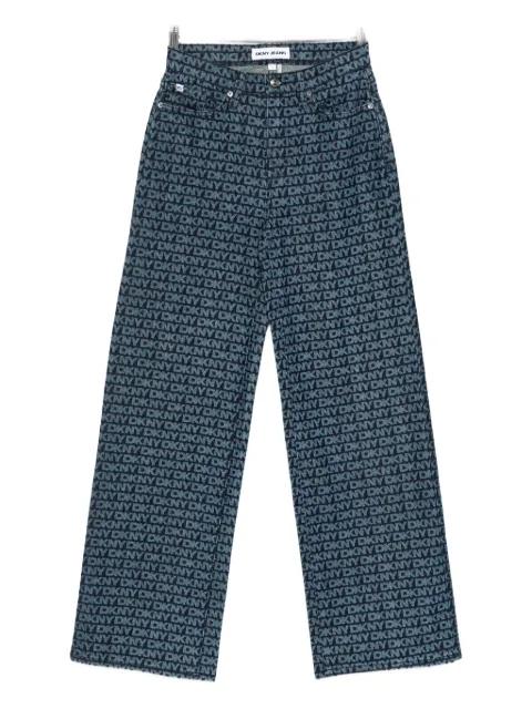 logo-plaque jeans by DKNY