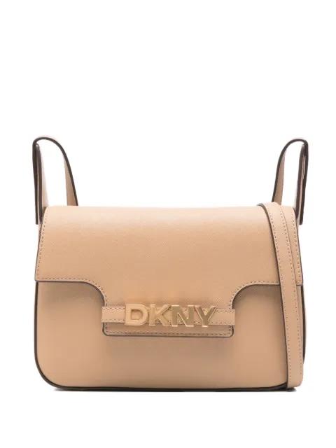 logo-plaque shoulder bag by DKNY