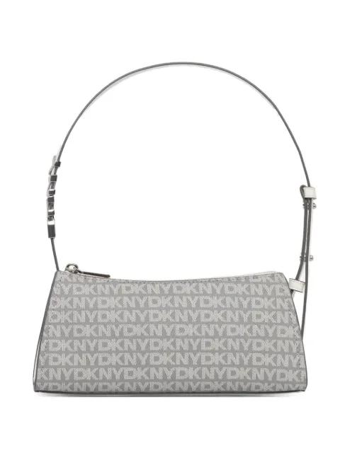 logo-plaque tote bag by DKNY