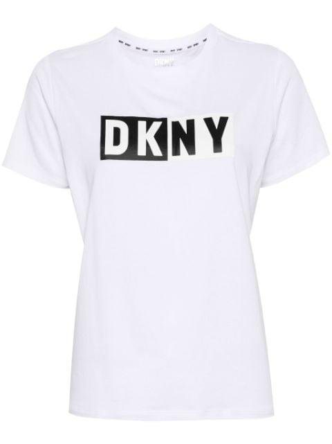 logo-print T-shirt by DKNY