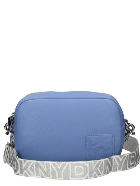 logo-strap cross body bag by DKNY