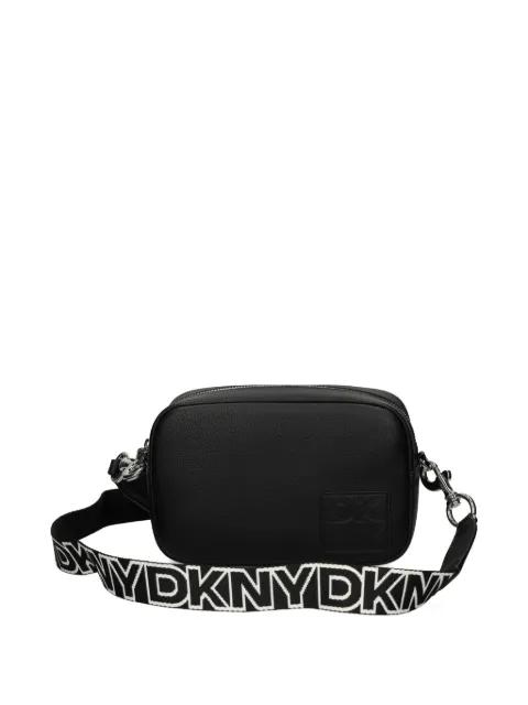 logo-strap satchel by DKNY