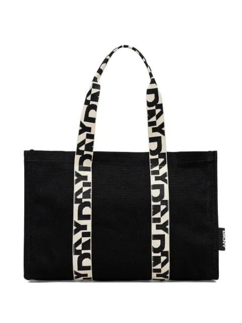 logo-strap tote bag by DKNY