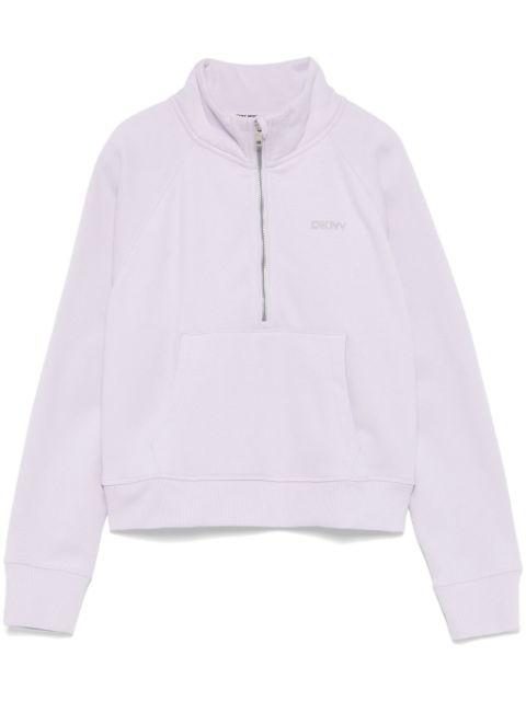 logo-studded pullover by DKNY