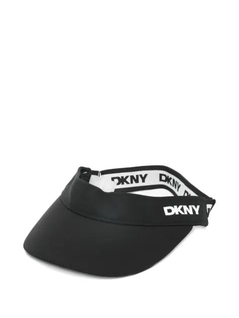logo tennis visor by DKNY