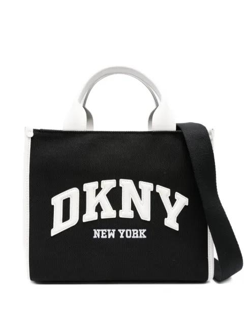 medium Hadlee logo-embroidered tote bag by DKNY