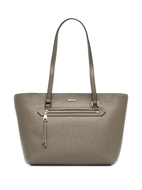 medium logo-plaque tote bag by DKNY