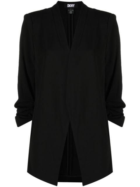 open-front blazer by DKNY