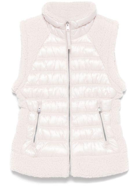 padded gilet by DKNY