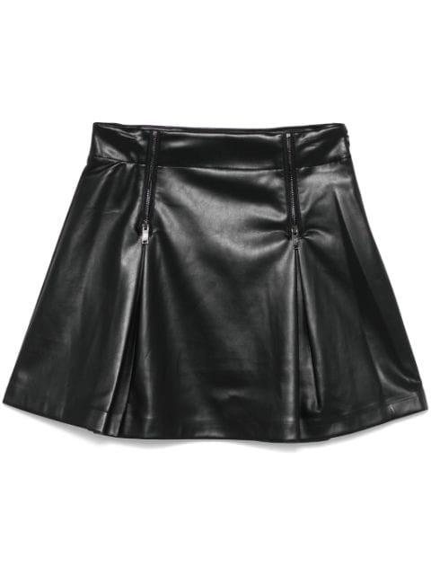 pleated mini skirt by DKNY