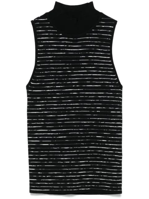 ribbed-knit top by DKNY