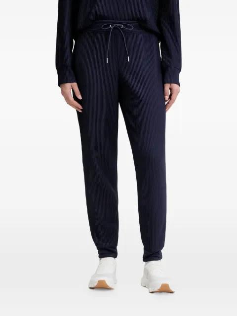 ribbed-knit track pants by DKNY