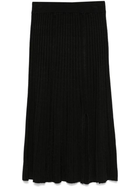 ribbed maxi skirt by DKNY