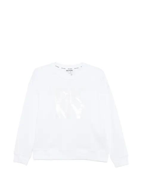 sequin-embellished sweatshirt by DKNY