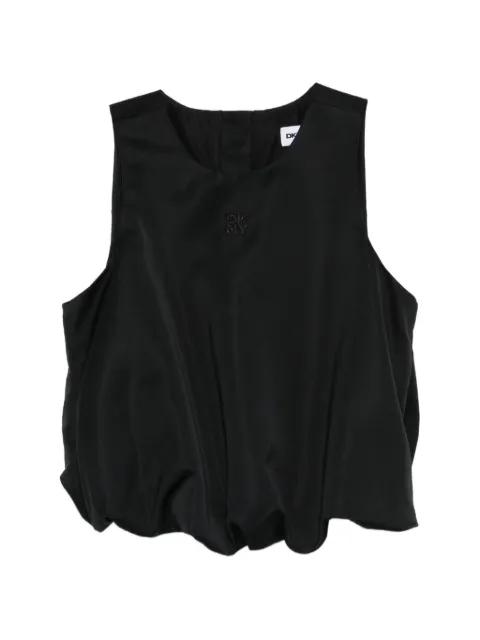 sleeveless bubble tank top by DKNY
