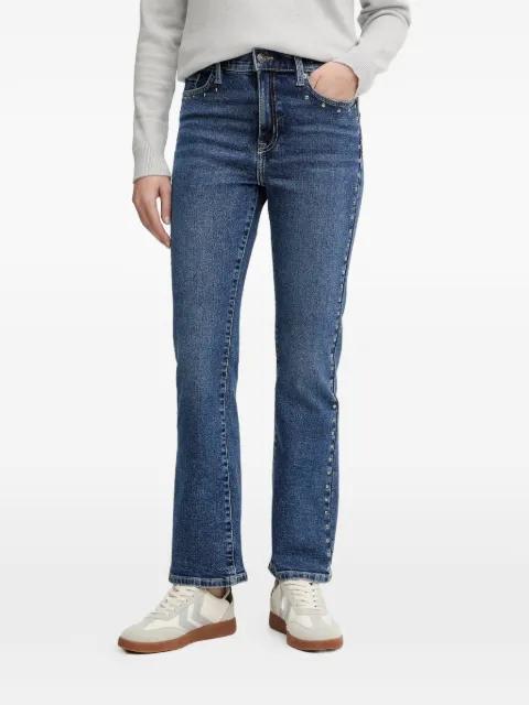 studded-detail jeans by DKNY