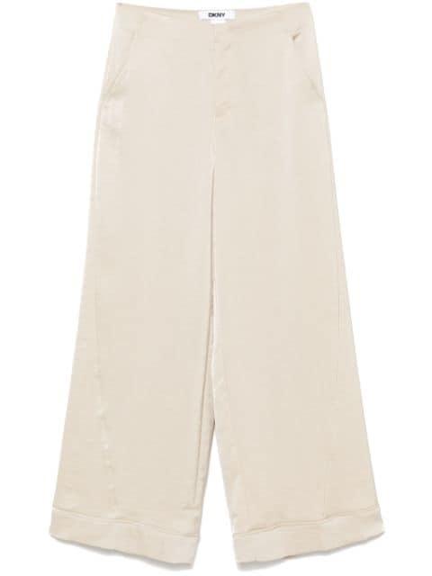 wide-leg trousers by DKNY
