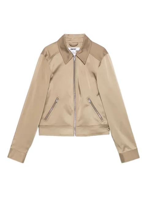 zip-up jacket by DKNY