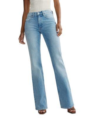 Bella Slim Mid Rise Bootcut Jeans in Sky Castle by DL1961